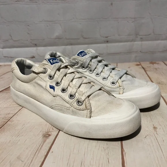 Keds Shoes Keds White Canvas Dream Foam Sneakers Womens 65